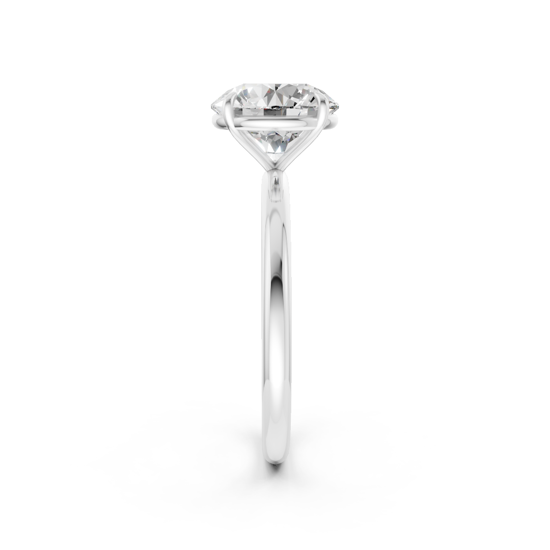 Round Diamond Solitaire Ring
