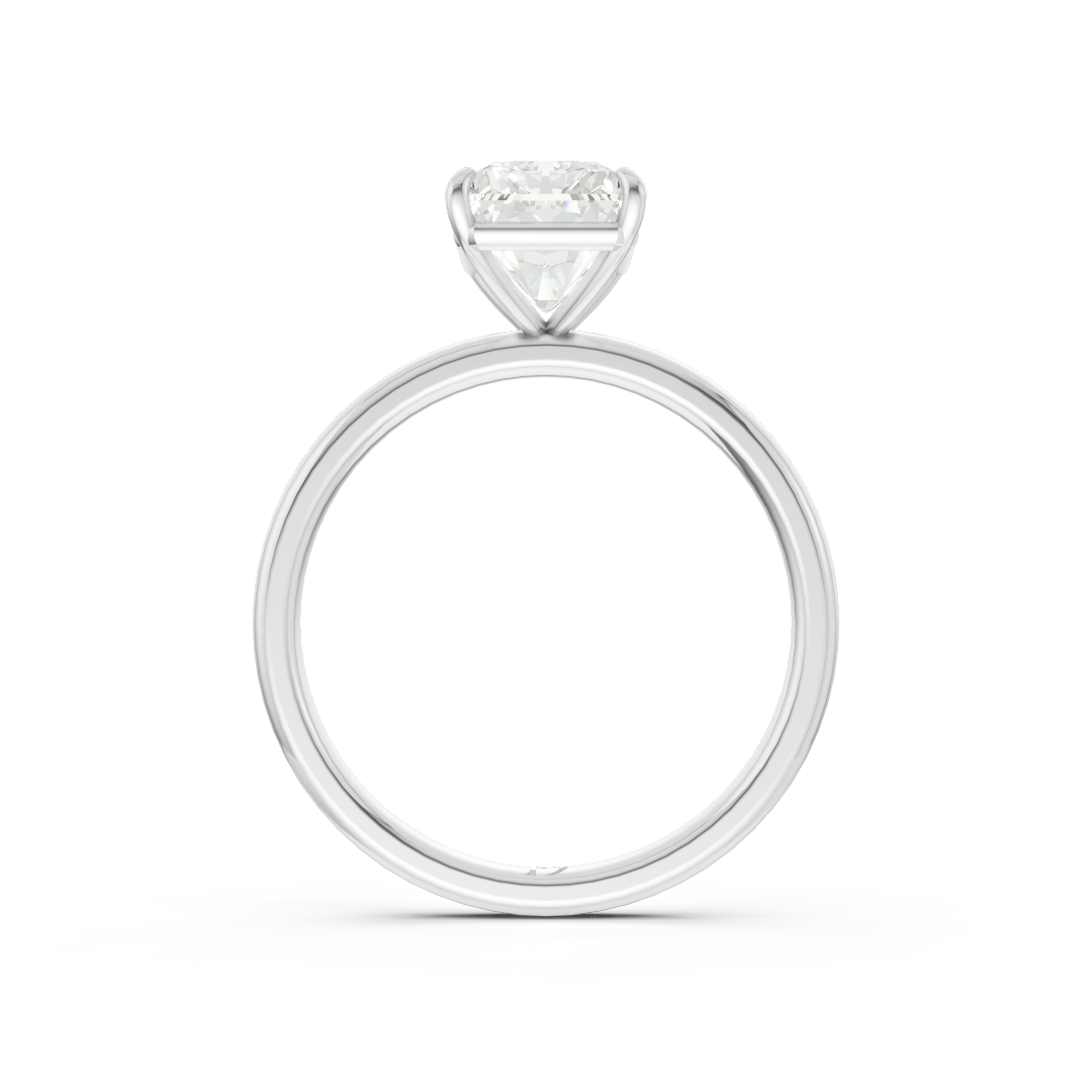 Radiant Solitaire Engagement Ring