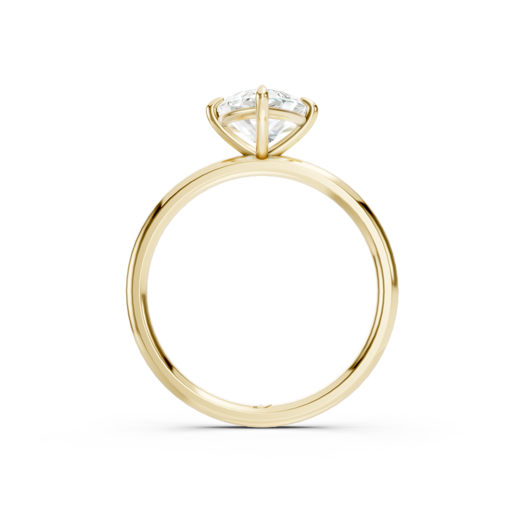 Marquise Solitaire Engagement Ring