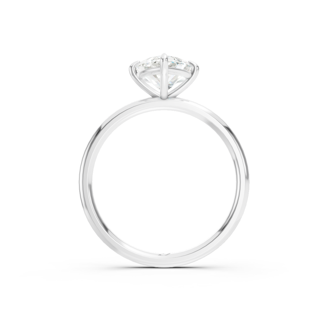 Marquise Solitaire Engagement Ring