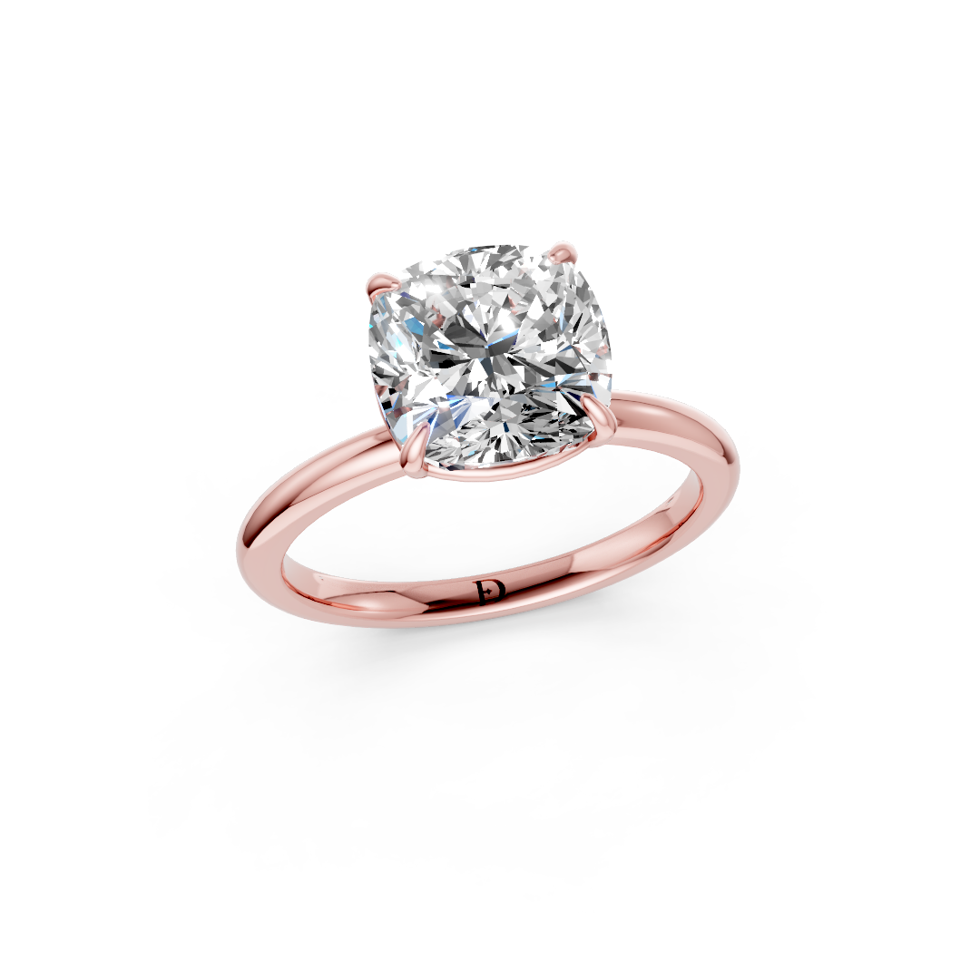 Cushion Diamond Engagement Ring