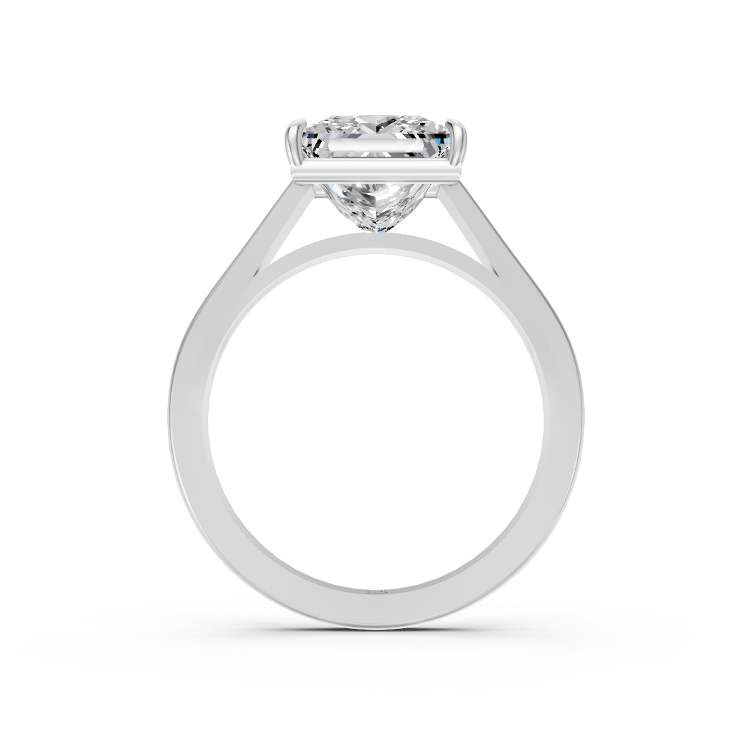 Princess Diamond Tapered Band Ring