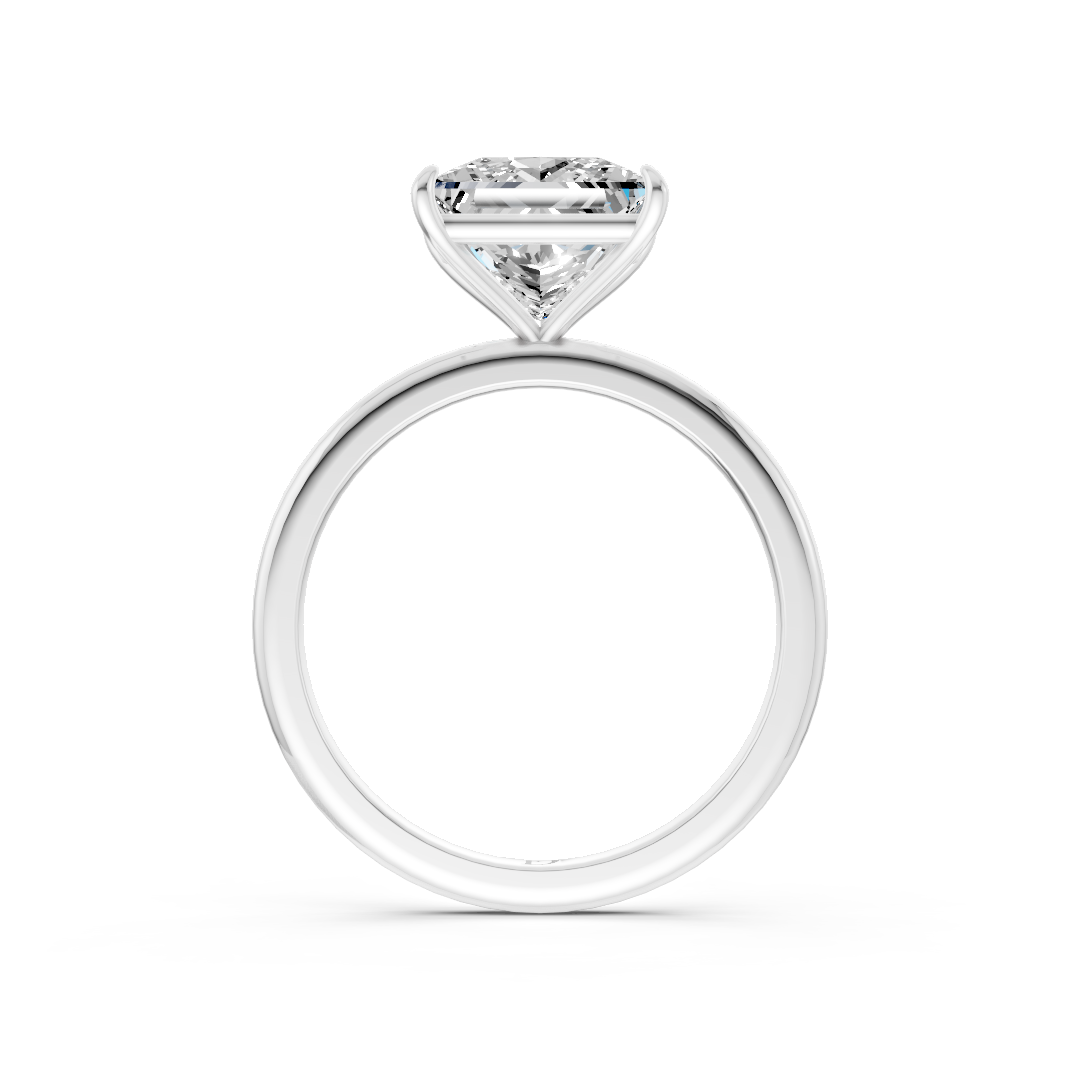 Princess Diamond Solitaire Ring