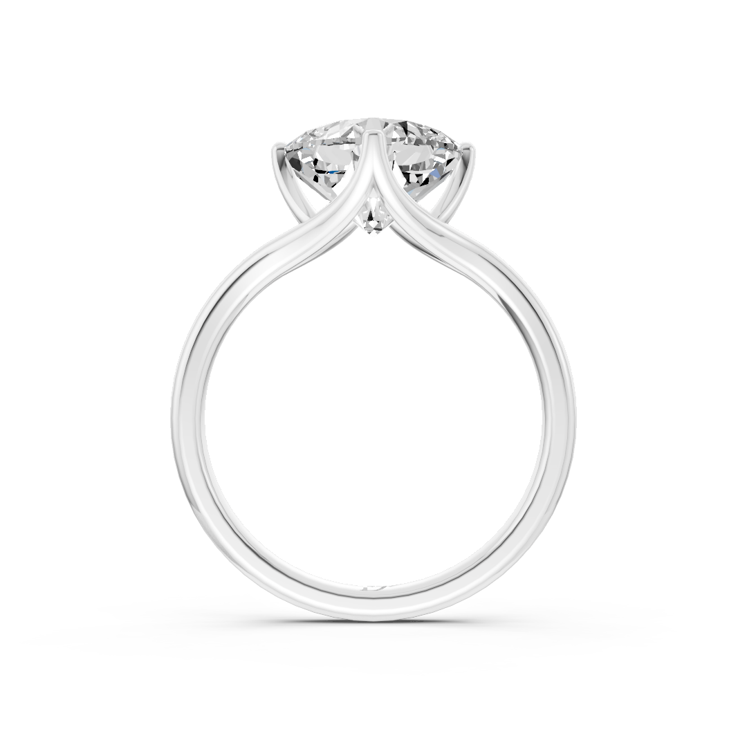 Cushion Diamond Art Deco Ring