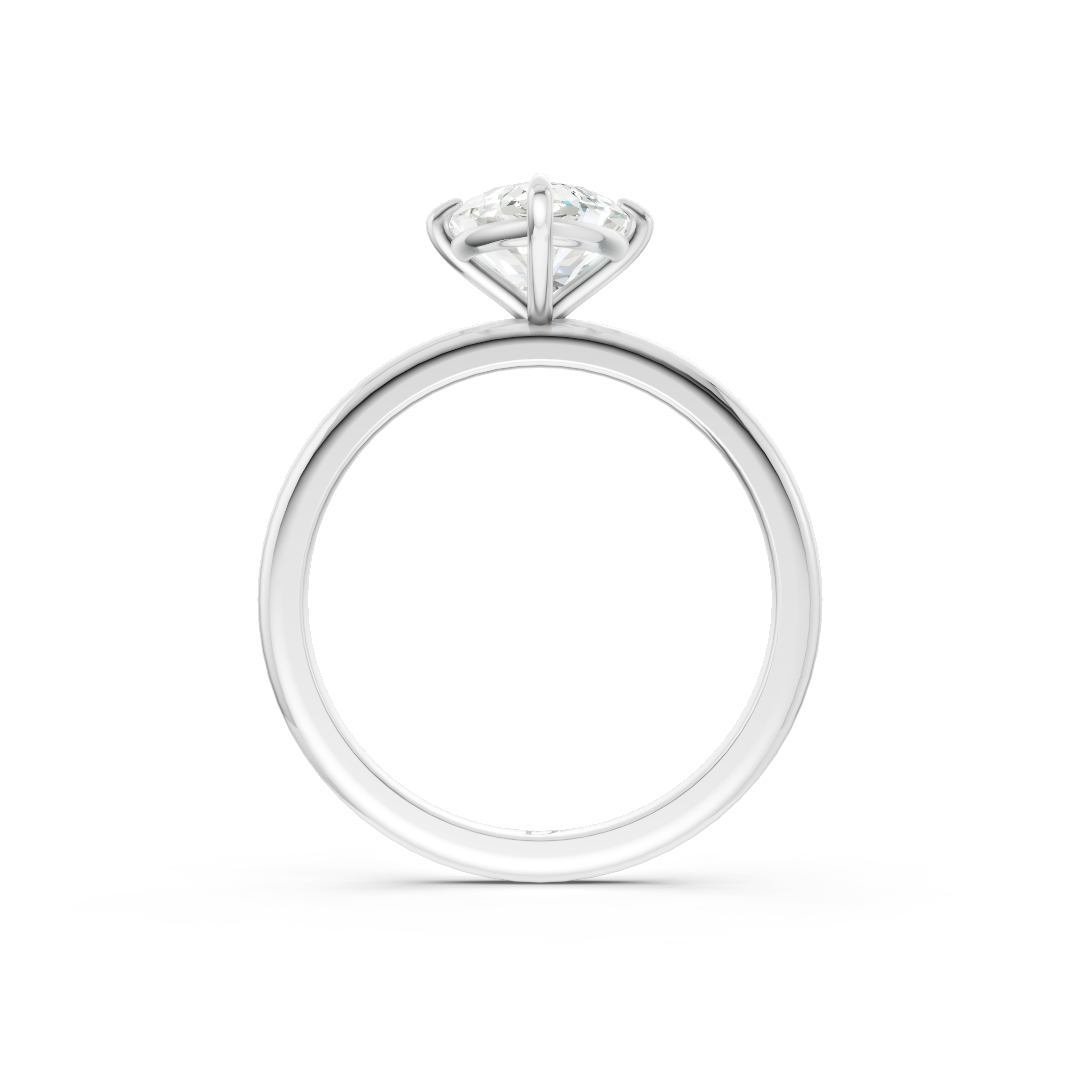 Marquise Diamond Solitaire Ring