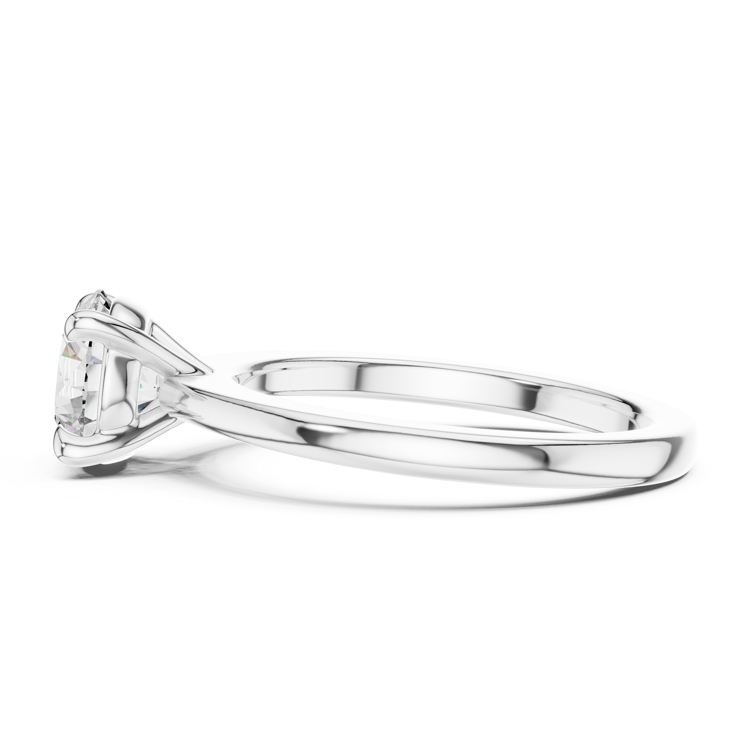 Round Brilliant Diamond Solitaire Ring