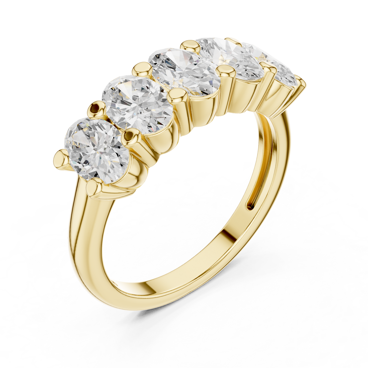 Five-Stone Oval Band