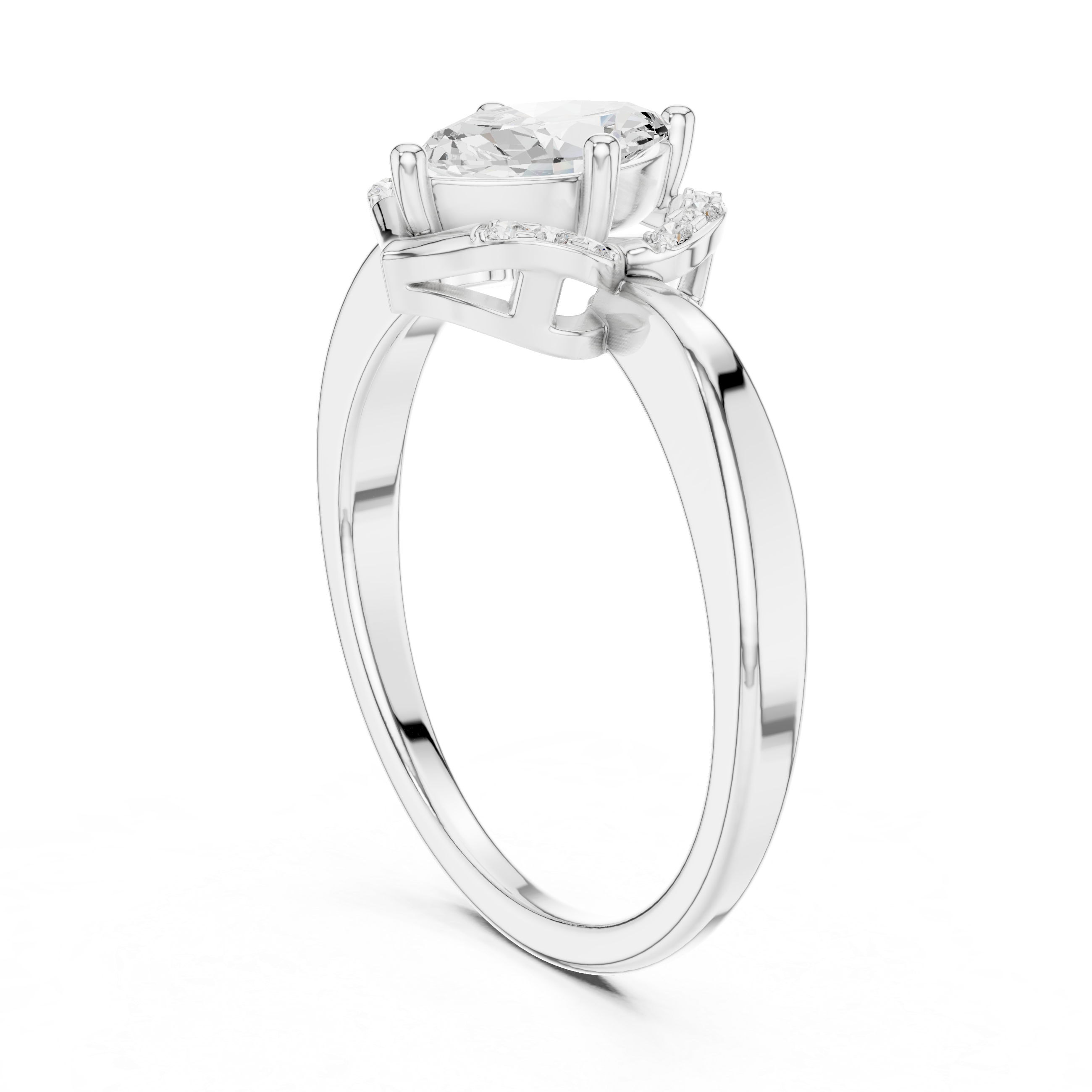 Art-Deco Marquise Diamond Ring