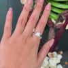 Solitaire Round Cut Bezel Set Bridal Set Ring