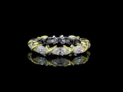 X Band Marquise Diamond Eternity Band
