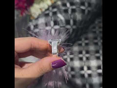 Emerald Cut Claw Prong Diamond Engagement Ring